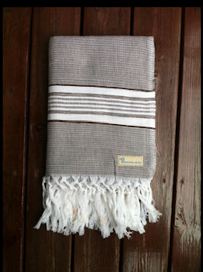 Hammam håndklæde fv. grå
