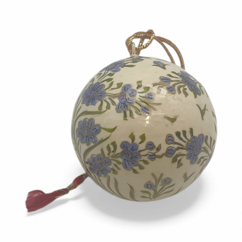 Håndmalet julekugle 6 cm