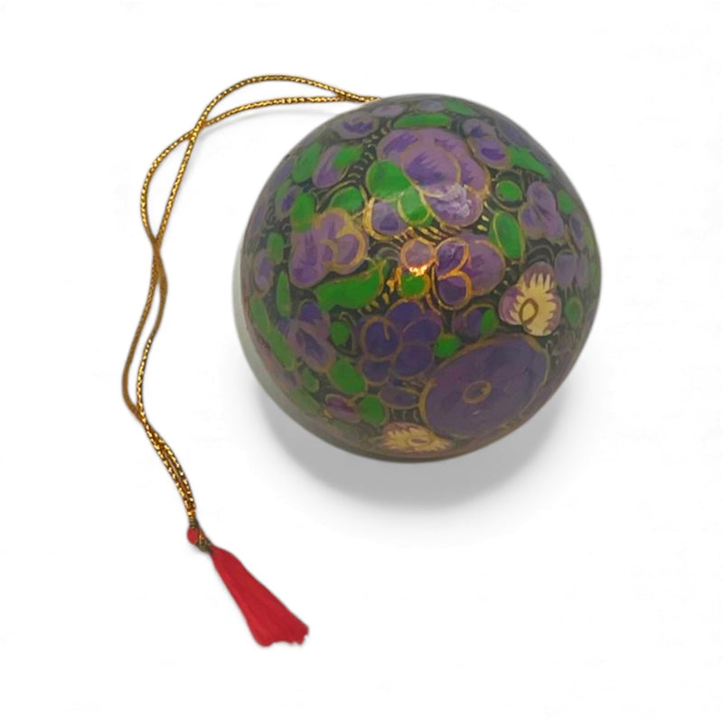 Håndmalet julekugle 6,5 cm
