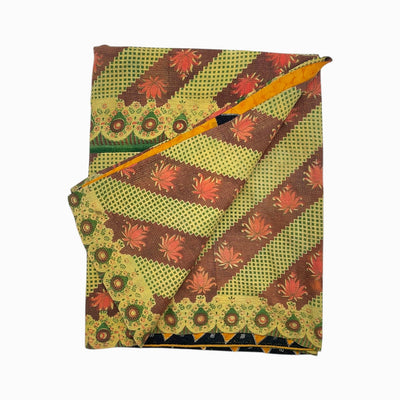 Sari Kantha tæppe 136x216 cm