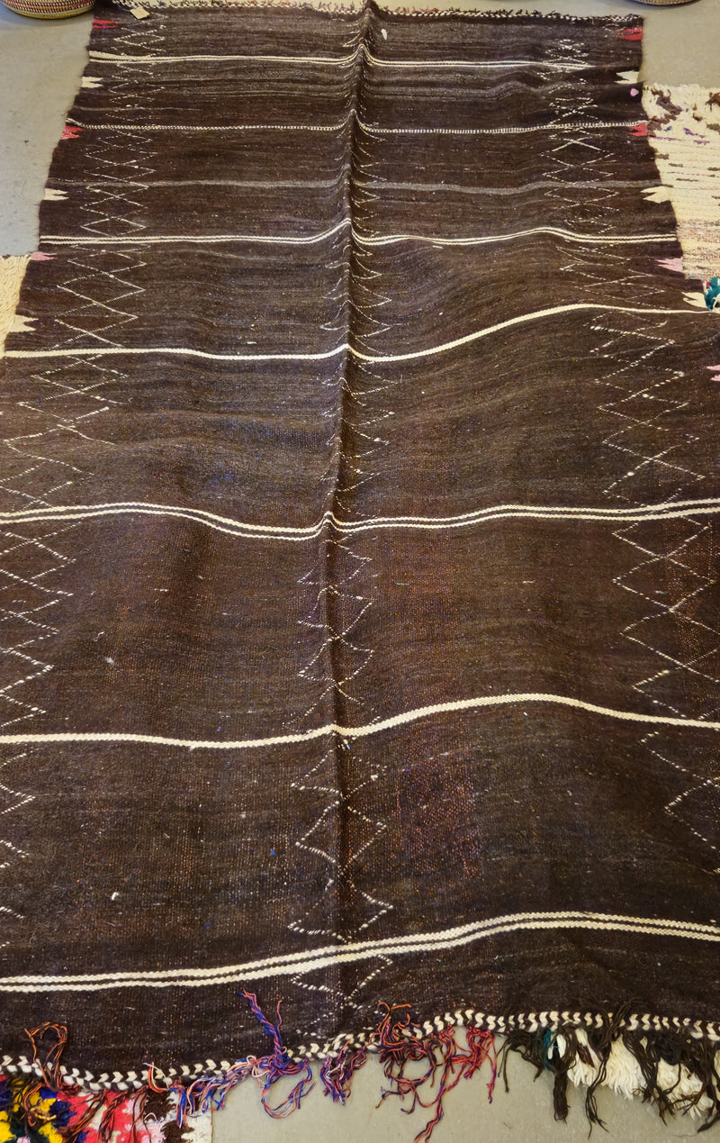 Marokkansk vintage gulvtæppe 160x360 cm