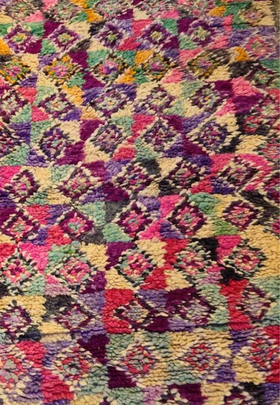 Marokkansk vintage gulvtæppe 90x310 cm