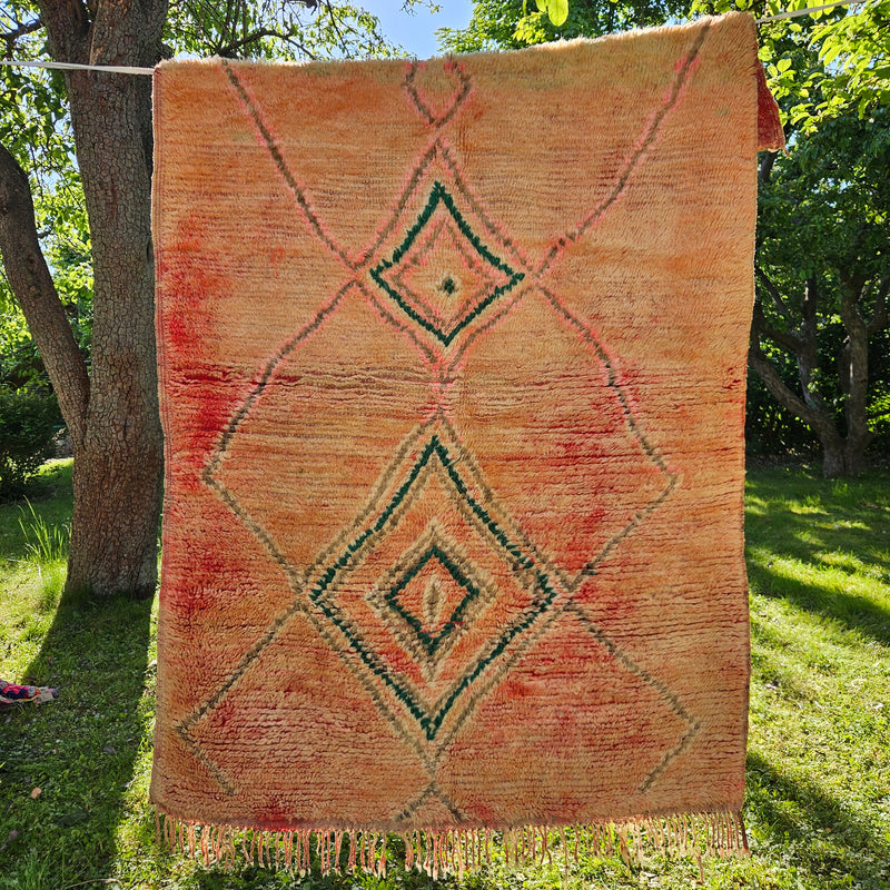 Marokkansk vintage gulvtæppe 115x175 cm