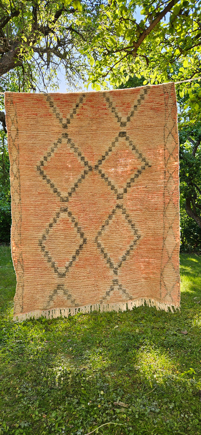 Marokkansk vintage gulvtæppe 130x220 cm