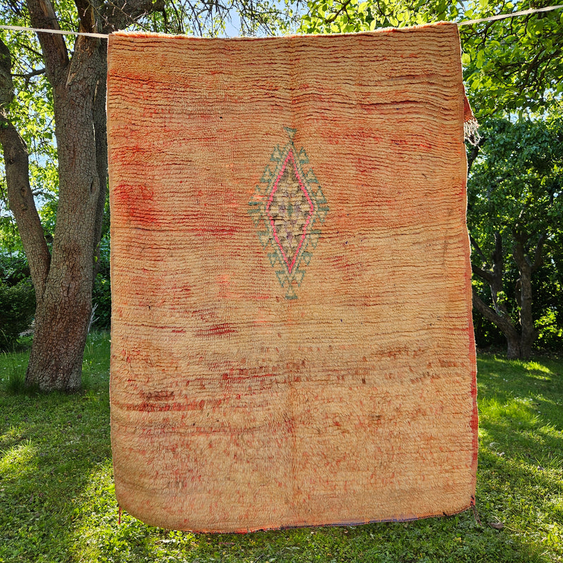 Marokkansk vintage gulvtæppe 130x200 cm