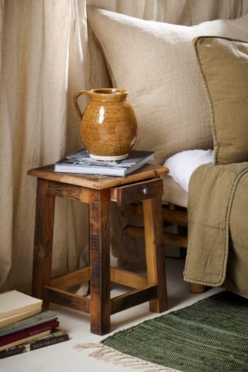 Krukke m/hank rustik brun