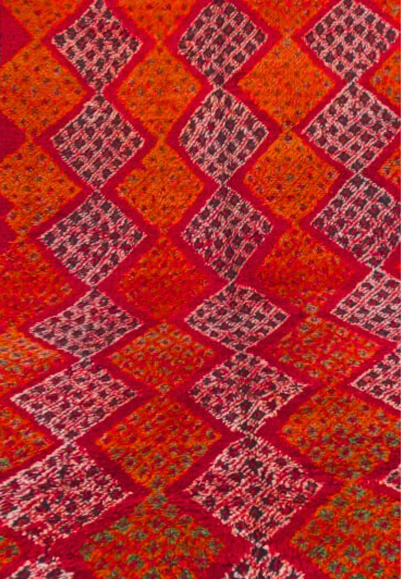 Marokkansk vintage gulvtæppe 170x330 cm