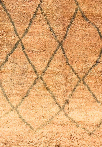 Marokkansk vintage gulvtæppe 210x290 cm