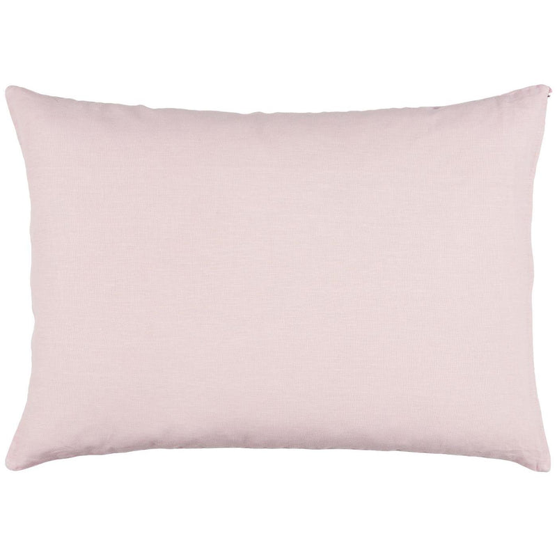 Hør pudebetræk 50x70 cm fv. rosa shadow