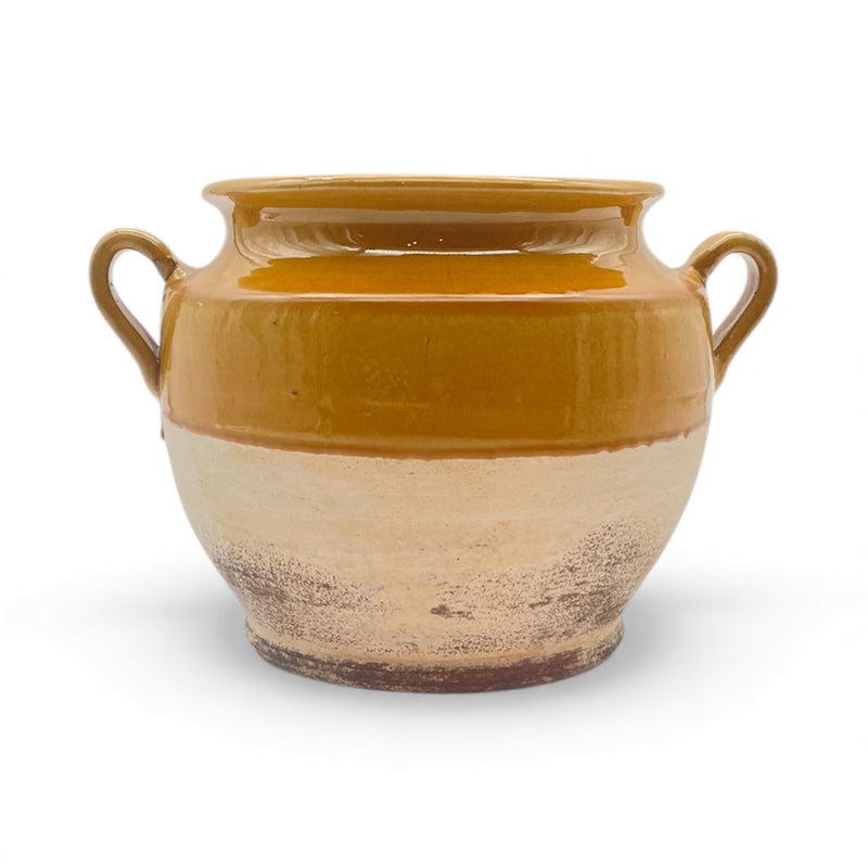 Krukke m/hanke rustik brun