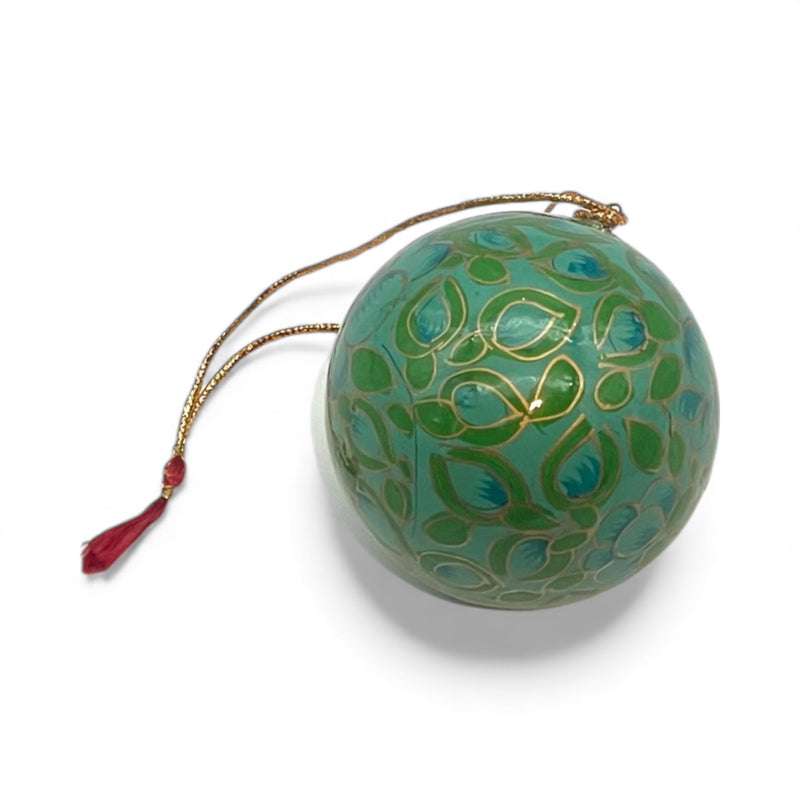 Håndmalet julekugle 7,5 cm