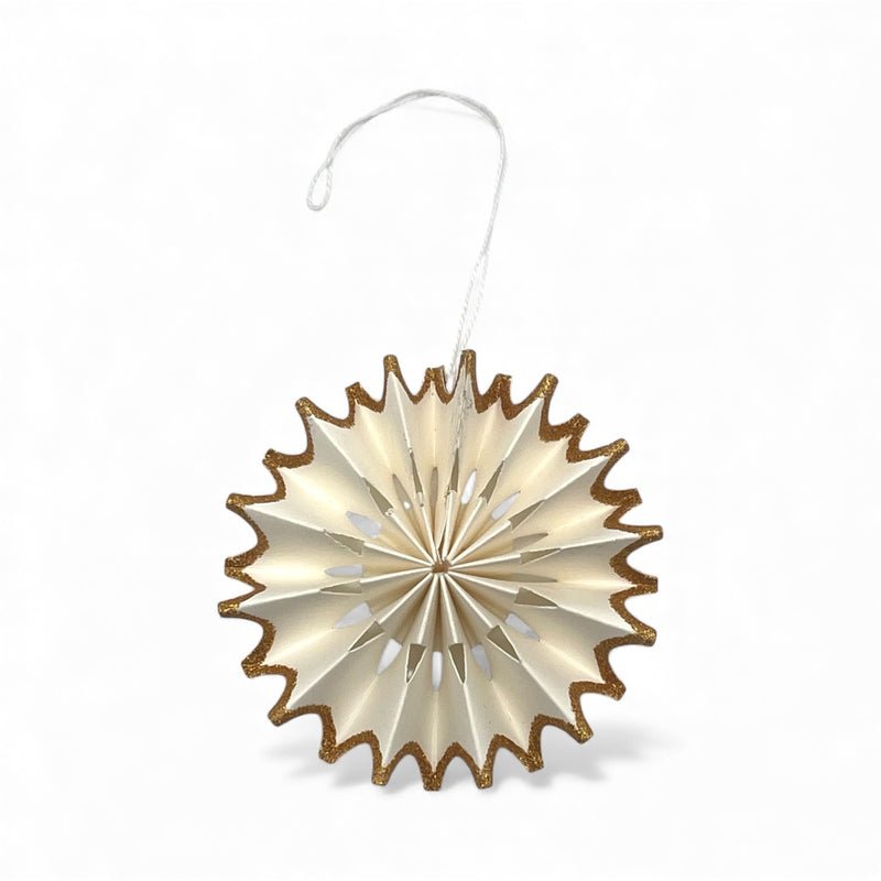 Stjerne foldet i papir