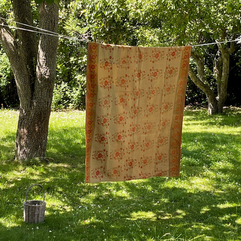 Sari Kantha tæppe