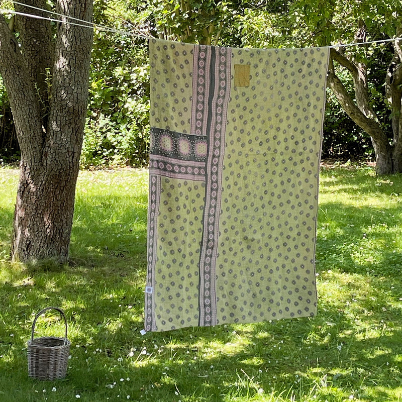 Sari Kantha tæppe