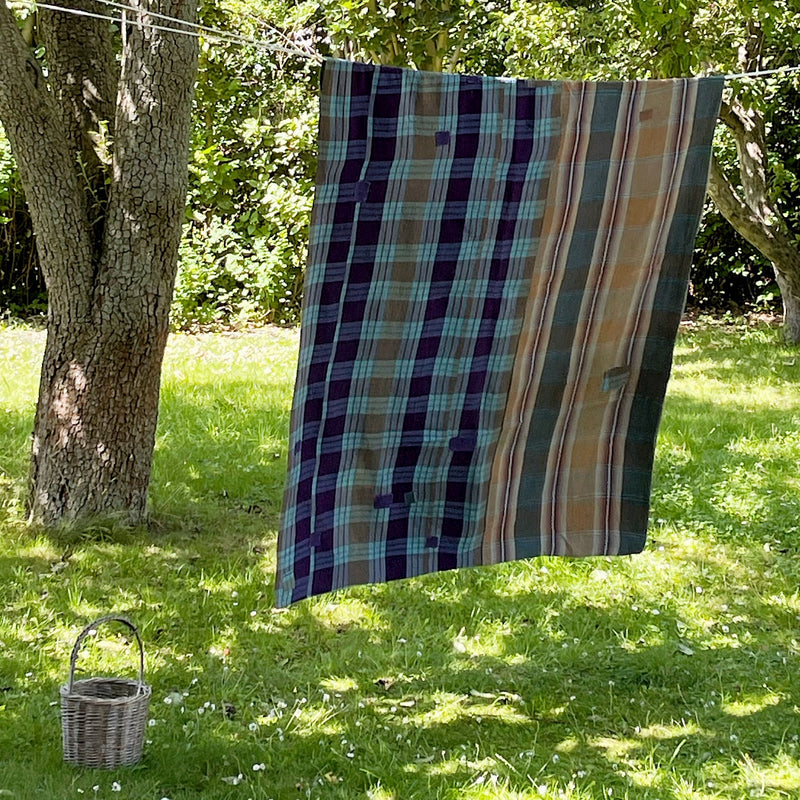 Sari Kantha tæppe