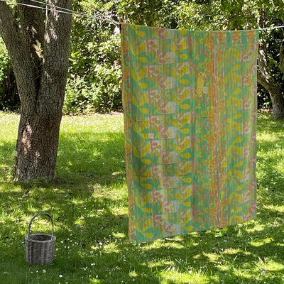 Sari Kantha tæppe