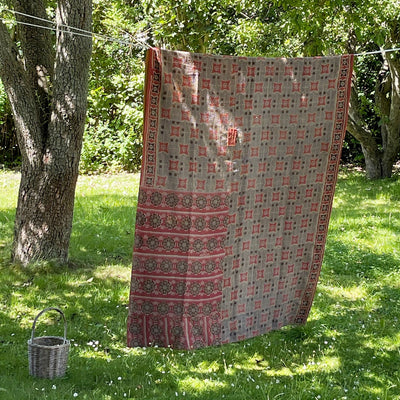 Sari Kantha tæppe