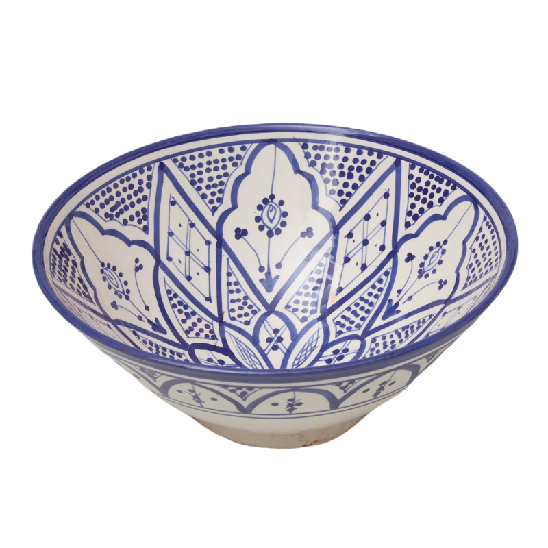 Keramik skål fv. mørkeblå