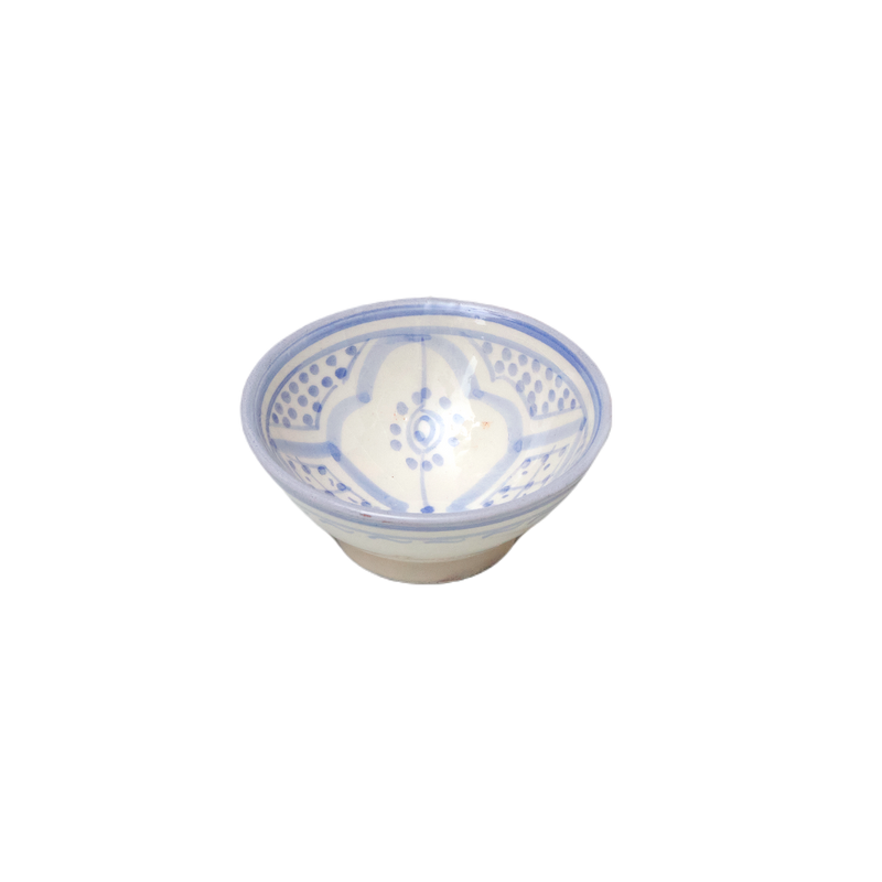 Keramik skål fv. lyseblå