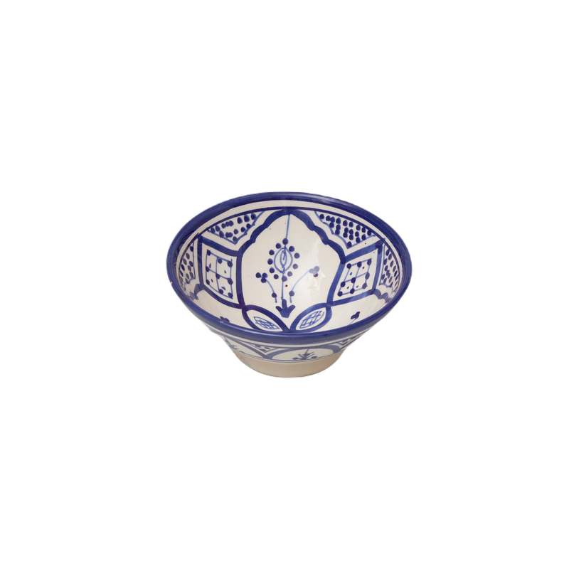 Keramik skål fv. mørkeblå